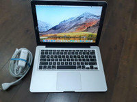 Used 2012 13 Macbook Pro with Intel Core i5 Processor, 8GB memory, SSD, Webcam and Wireless for Sale, Can Deliver