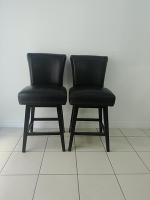 Leather  Bar  Stools Kitchener Area Preview