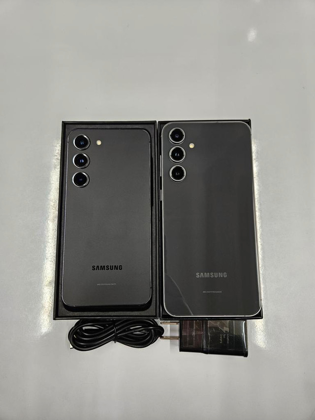 Samsung S23, S23 Plus, S23 Ultra,FE 128GB UNLOCKED NEW CONDITION WITH ALL BRAND NEW ACCESSORIES 1 Year WARRANTY INCLUDED in Cell Phones in Québec