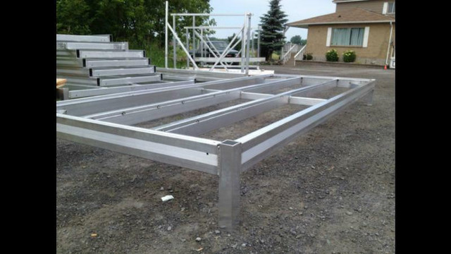 Aluminum boat dock frames 4x 10' 12' 15' 20' in Boat Parts, Trailers & Accessories in City of Toronto
