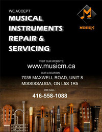 Acoustic, Electric, Bass and Classical Setups and Repairs www.musicm.ca
