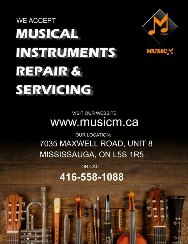 Acoustic, Electric, Bass and Classical Setups and Repairs www.musicm.ca in Guitars in Toronto (GTA)