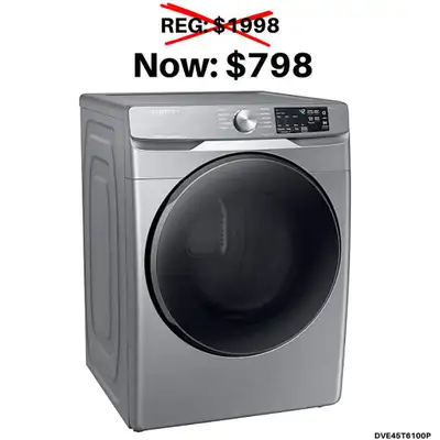 Dryer Available at Great Price!! DVE45T6100P