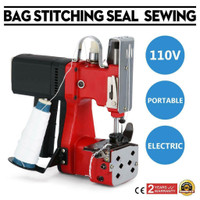NEW INDUSTRIAL PORTABLE ELECTRIC BAG SEWING MACHINE 518BSM