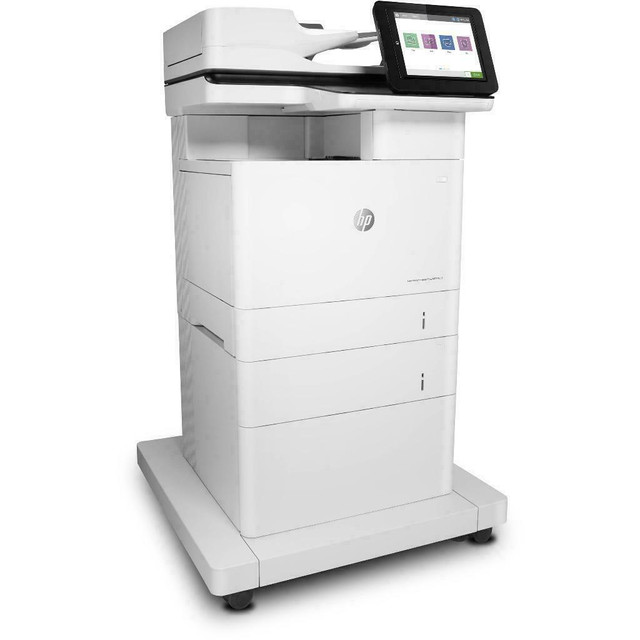 HP Laserjet Enterprise MFP M632fht Monochrome Multifunction Laser Printer Scanner Copier 65PPM REPOSSESSED in Printers, Scanners & Fax - Image 2
