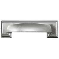 MNG Hardware 3"" - 96mm c/c Cup Pull  - Beacon Hill - Polished Nickel