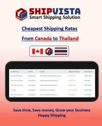 Cheapest Shipping to Thailand from Canada