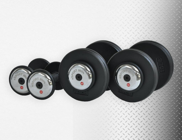 FREE SHIPPING CODE IS eSPORT (NEW eSPORT PRO-DUMBBELL SETS in Exercise Equipment