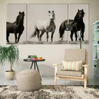 Foundry Select Wild Stallions - Wrapped Canvas Multi-Piece Image Print