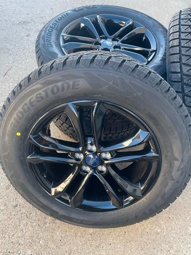 New 2015-2023 Ford Edge black wheels and Bridgestone Blizzak tires in Tires & Rims in Edmonton Area - Image 3