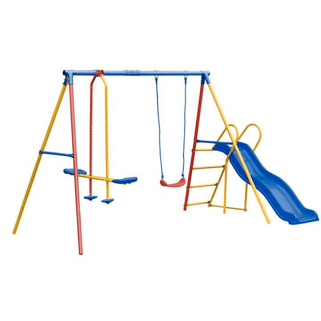 NEW KIDS PLAYGROUND SET WITH SLIDE SWING SET D108 in Other in Red Deer