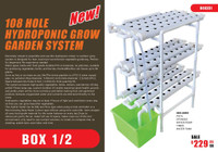NEW 90 HOLE HYDROPONIC GROW GARDEN SYSTEM 844351