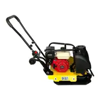 Plate Compactor Tamper Packer Soil Dirt Gravel, Jumping Jack 19X22- Weight 190lb (one year Warranty) C80T