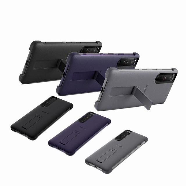 Original Sony Xperia 1 IV Case with Stand XQZ-CBCT in Cell Phone Accessories in Mississauga / Peel Region