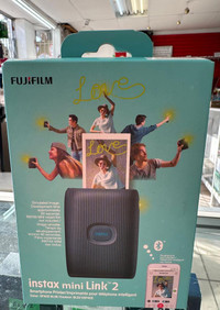Fujifilm Instax Mini Link 2 Smartphone Printer - Space Blue - BRAND NEW SEALED @MAAS_WIRELESS