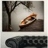 Made in Canada - Design Art 'Little Rowing Boat Ferry' Photograph