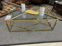 Lowest Price Coffee Table in Gold !!
