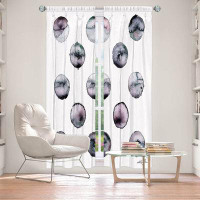 East Urban Home Lined Window Curtains 2-Panel Set For Window Size From Wildon Home® By Kathy Stanion - Circle Joy 3