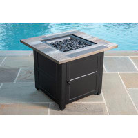 Endless Summer Cayden 25" H x 30" W Steel Propane Gas Fire Pit Table