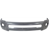 Bumper Face Bar Front Dodge Ram 3500 2011-2014 Painted Gray With Fog Lamp Hole , CH1002393