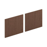 HON HON  Mod Laminate Doors For 72"W Mod Desk Hutch, 17.86 X 14.82, Sepia Walnut  2/Carton