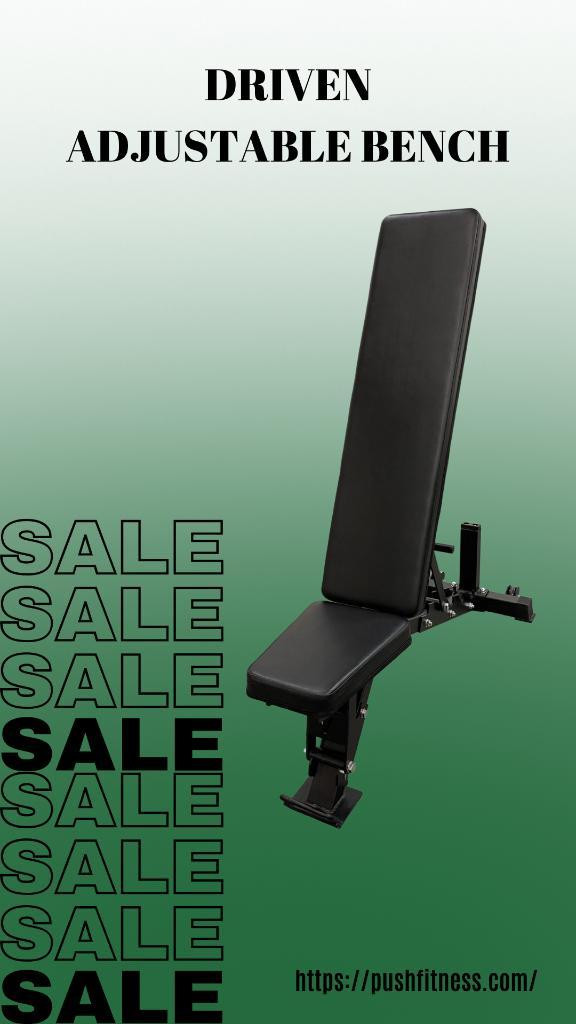 High-Quality  Driven Adjustable Bench - Now with Discounts! in Exercise Equipment in Ottawa