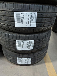 P235/60R18  235/60/18  MOCHELIN PRIMACY MXM4 ( all season summer tires ) TAG # 16069