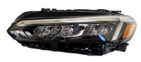 Head Lamp Driver Side Honda Civic Hatchback 2022-2023 Ex/Lx North American Built High Quality , Ho2502205