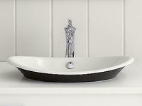 Kohler - Iron Plains® Wading Pool® oval bathroom sink with Iron Black painted underside - 12 Colors Available