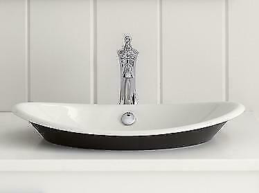 Kohler - Iron Plains® Wading Pool® oval bathroom sink with Iron Black painted underside - 12 Colors Available in Plumbing, Sinks, Toilets & Showers in Edmonton Area