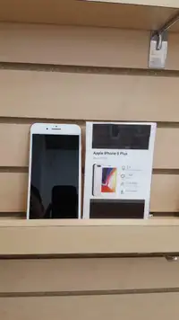 UNLOCKED iPhone 8+ 64GB, 256GB Plus New Charger 1 YEAR Warranty!!! Spring SALE!!!
