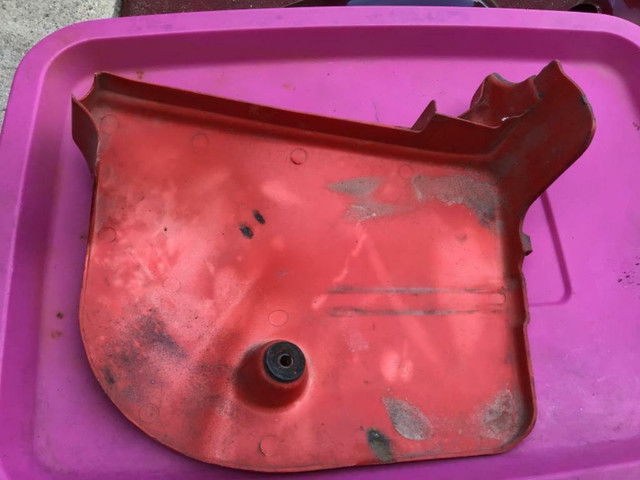 1979 Honda CR125 CR125R Elsinore Left Side Cover in Motorcycle Parts & Accessories in New Brunswick - Image 2