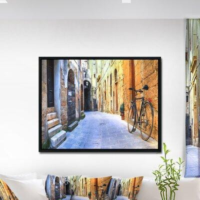 Made in Canada - East Urban Home Cityscape 'Pictorial Street of Old Italy' Photograph in Painting & Paint Supplies