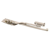 Prime-Line 10-3/4 In., Diecast, Right Hand Casement Dual Arm Operator With Stud Bracket