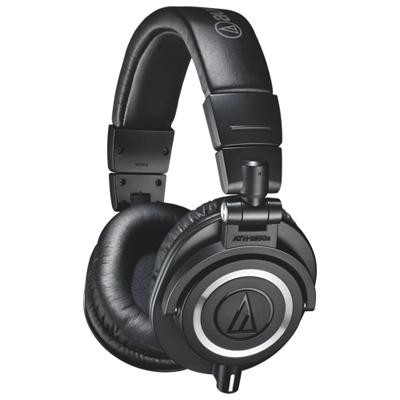 Audio-Technica ATH-M50X Over-Ear Monitor Headphones - Black in Headphones in Saskatchewan