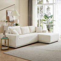 Ebern Designs Modular Sectional Living Room Sofa, Upholstered Sleeper Sofa for Living Room