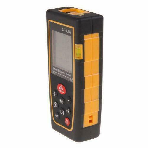 PRECISION MEASUREMENTS MADE SIMPLE NEW PROFESSIONAL 100M/328ft DIGITAL LCD LASER DISTANCE METER RANGE FINDER MEASURE in Hand Tools in Edmonton Area - Image 2