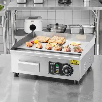 Transform Your Cooking Experience with Commercial Electric Griddle:Designed for both home and commer...