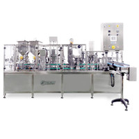 Fully automatic filling, sealing and capping machine - brand new