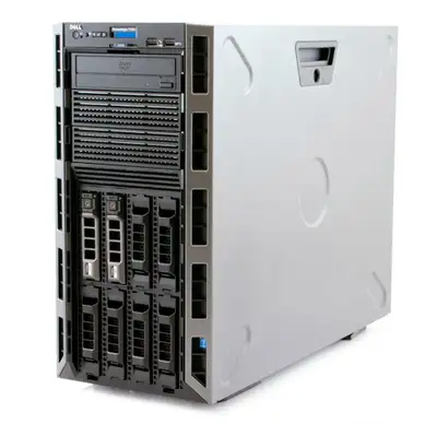 Dell PowerEdge T330 with 8 x 3.5,1xE3-1270v6,64 GB,2 x 300GB SSD 2 x 4TB SAS