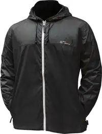 New -- PACKABLE RAIN JACKET -- FOLDS INTO COMPACT POCKET SIZE -- IDEAL FOR TRAVEL AND COOL WEATHER  !!