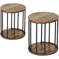17 Stories Alayda Plant Stand - Set of 2