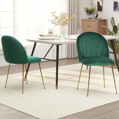 Dining Chair 20.5"x20.5"x32" Green