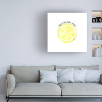 Trinx Lightboxjournal ''Easy Peasy Lemon Kitchen 3'' Canvas Art