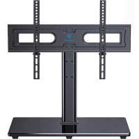 Symple Stuff Universal TV Stand Table Top TV Base For 37-75 Inch LCD LED OLED 4K Flat Screen Tvs-Height Adjustable TV Mo