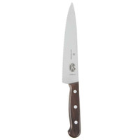 Victorinox 40027 7 1/2 Serrated Edge Stiff Chef Knife with Rosewood Handle*RESTAURANT EQUIPMENT PARTS SMALLWARES