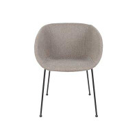 Zuiver Grey Upholstered Barrel Armchair (Set Of 2) | Feston