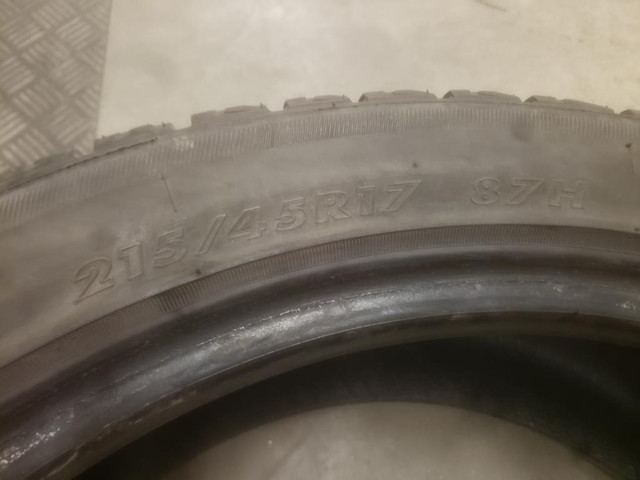 (DH193) 1 Pneu Hiver - 1 Winter Tire 215-45-17 Maxtrek 6/32 in Tires & Rims in Greater Montréal - Image 3