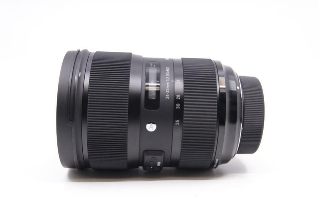 Sigma Art 24-35mm f/2 DG for Nikon + box (includes original accessories)   ID-1075   BJ PHOTO in Cameras & Camcorders - Image 4