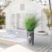 SIGNLEADER Onion Grass Silk Tree - Artificial Plants in Modern Outdoor Floor Decoration